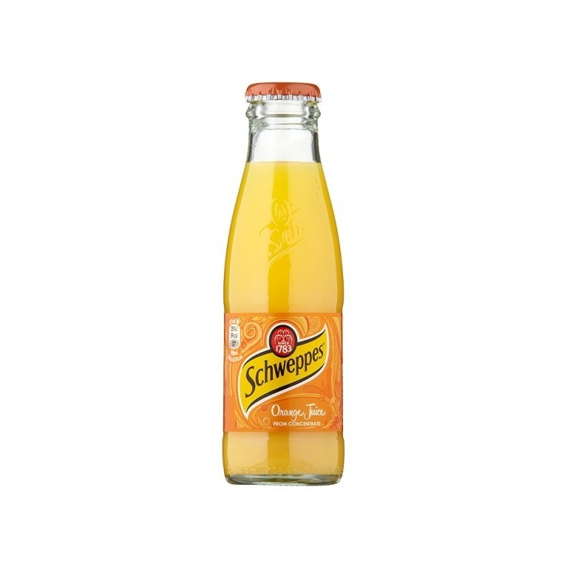 Schweppes Orange Juice 24x125ml